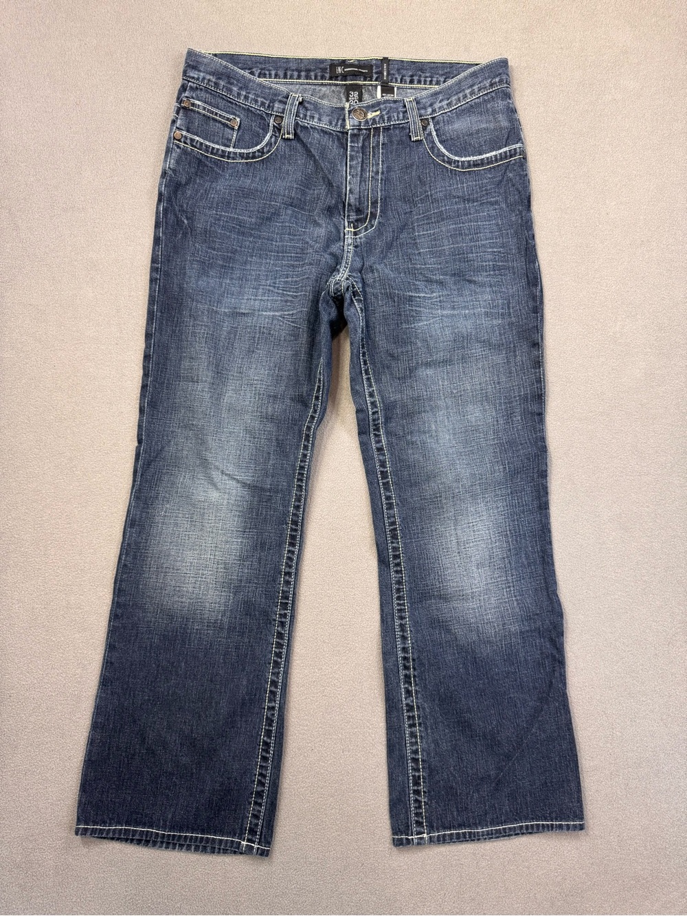 INC International Concepts Amsterdam Jeans Regular Fit, Relaxed Straight 32x30